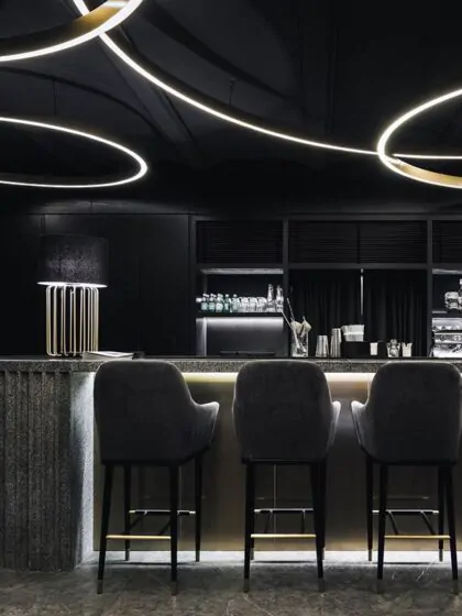 Дизайн кафе та ресторанів у стилі хай-тек
