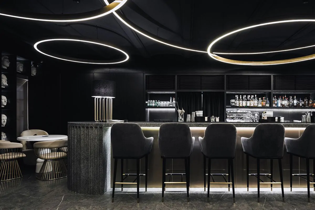 Дизайн кафе та ресторанів у стилі хай-тек