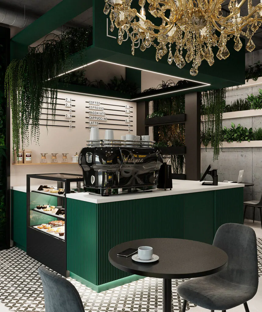 Лофт в дизайні ресторану