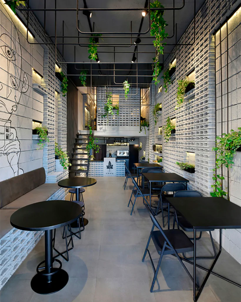 Меблі для кафе в стилі лофт