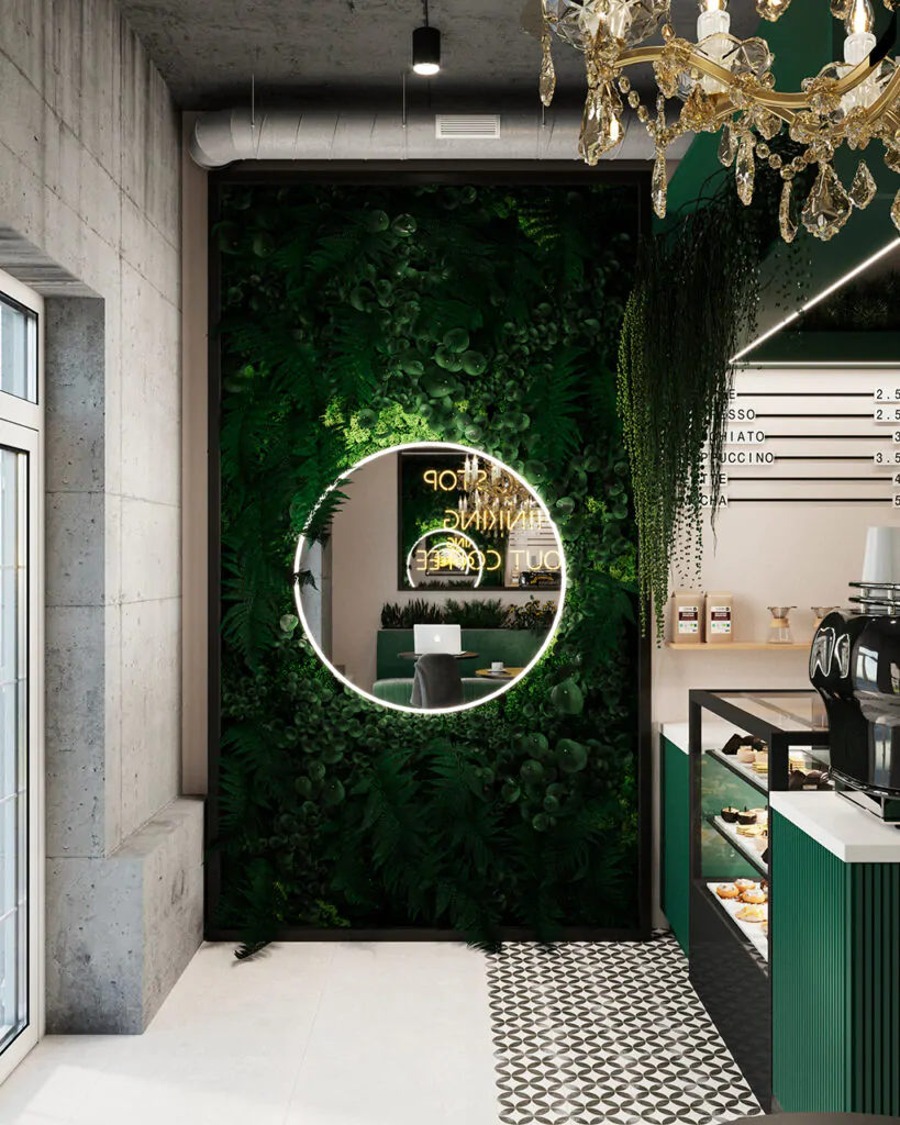 Інтер'єр ресторану в стилі лофт