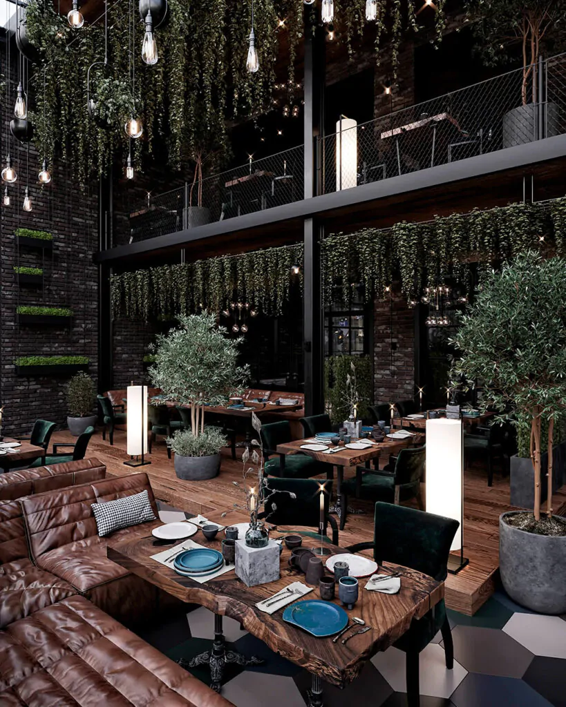 Кафе в стилі лофт