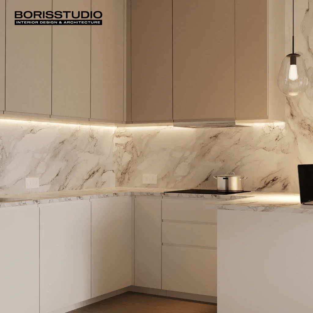 Дизайн-проект квартири, кухня, фото №6