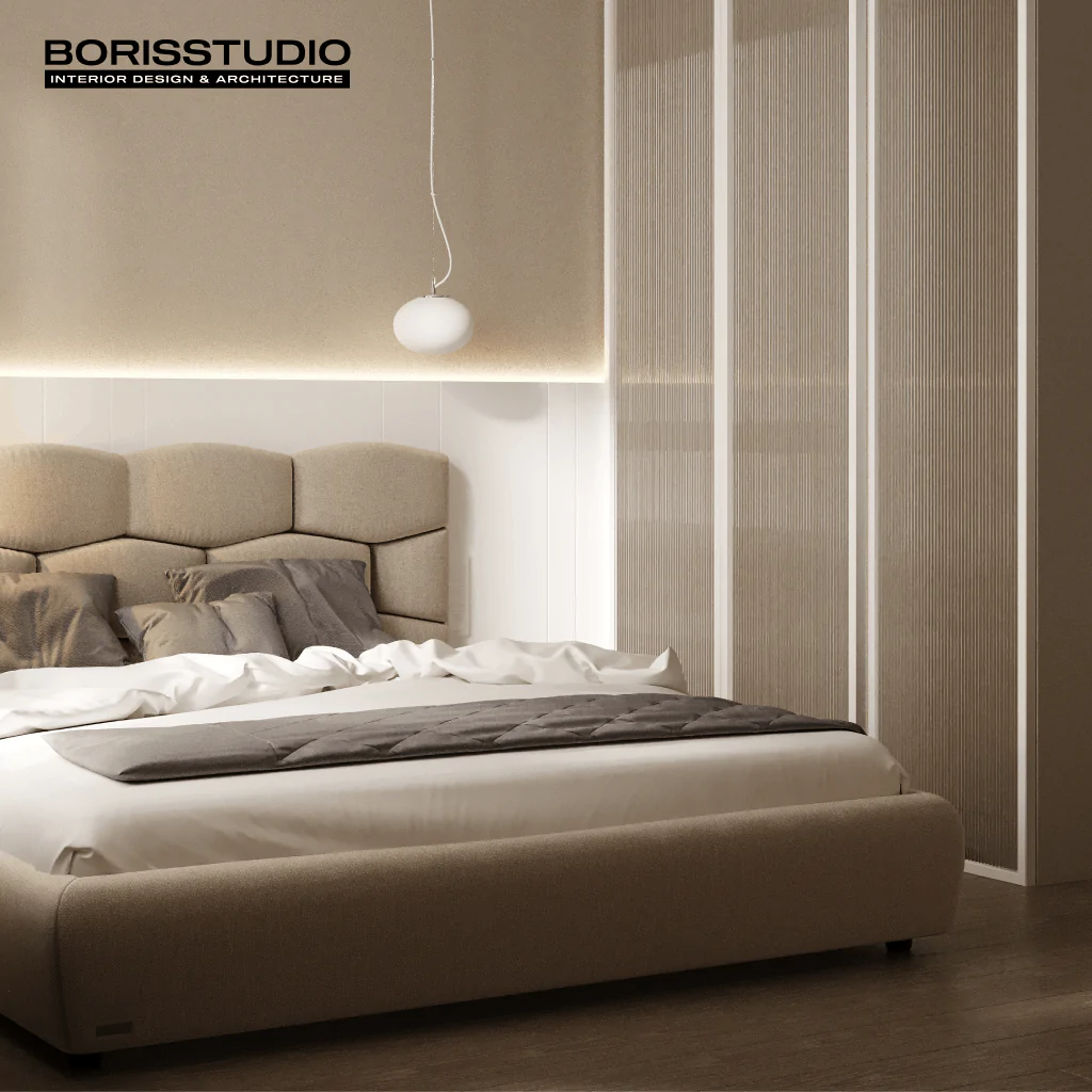 Дизайн-проект квартиры, спальня, фото №17