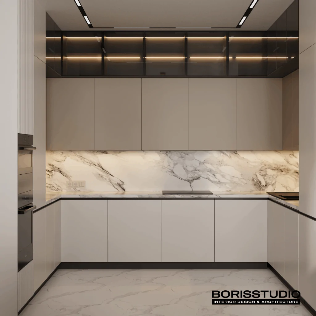 Дизайн-проект квартиры, кухня, фото №21