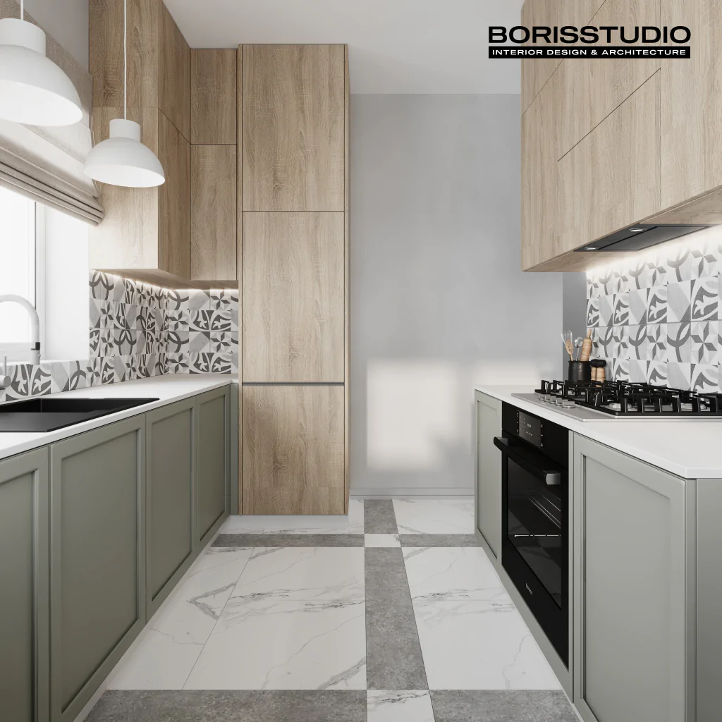 Дизайн-проект интерьера дома, кухня, фото №16