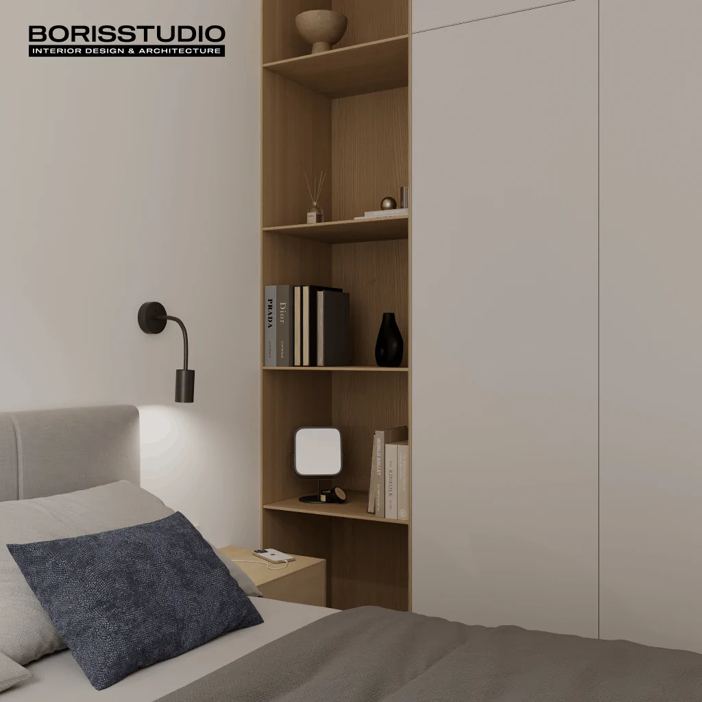 Дизайн-проект інтер'єру квартири, спальня, №15