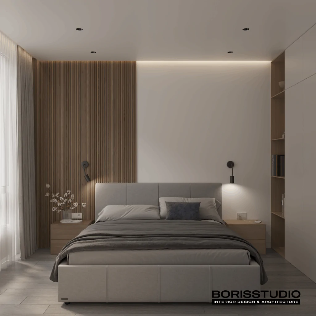 Дизайн-проект інтер'єру квартири, спальня, №13