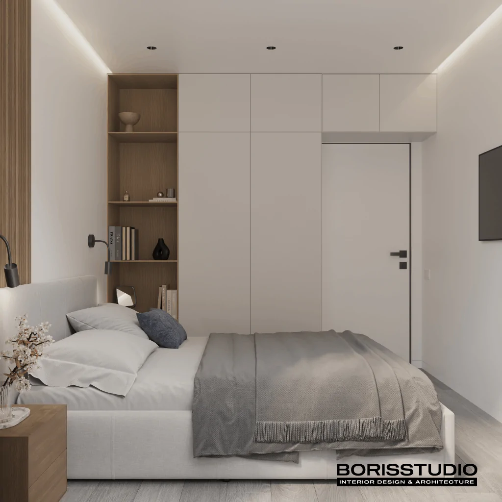Дизайн-проект інтер'єру квартири, спальня, №14