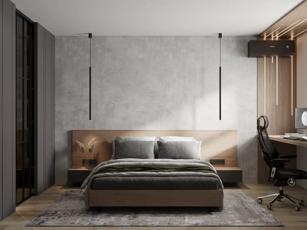 Дизайн-проект двокімнатної квартири в ЖК “Казка”