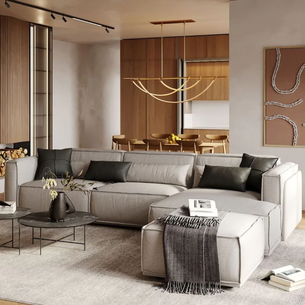 дизайн вітальні в скандинавському стилі