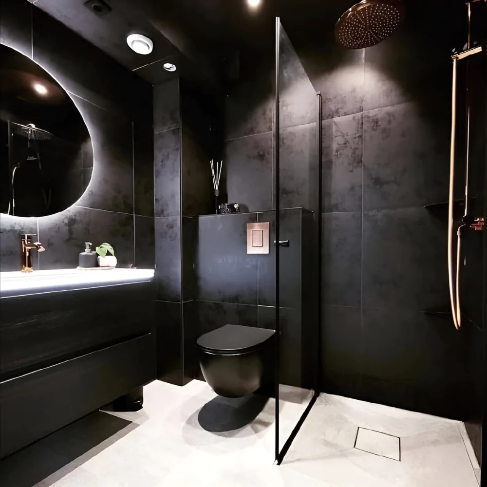 ванна в стилі хай-тек