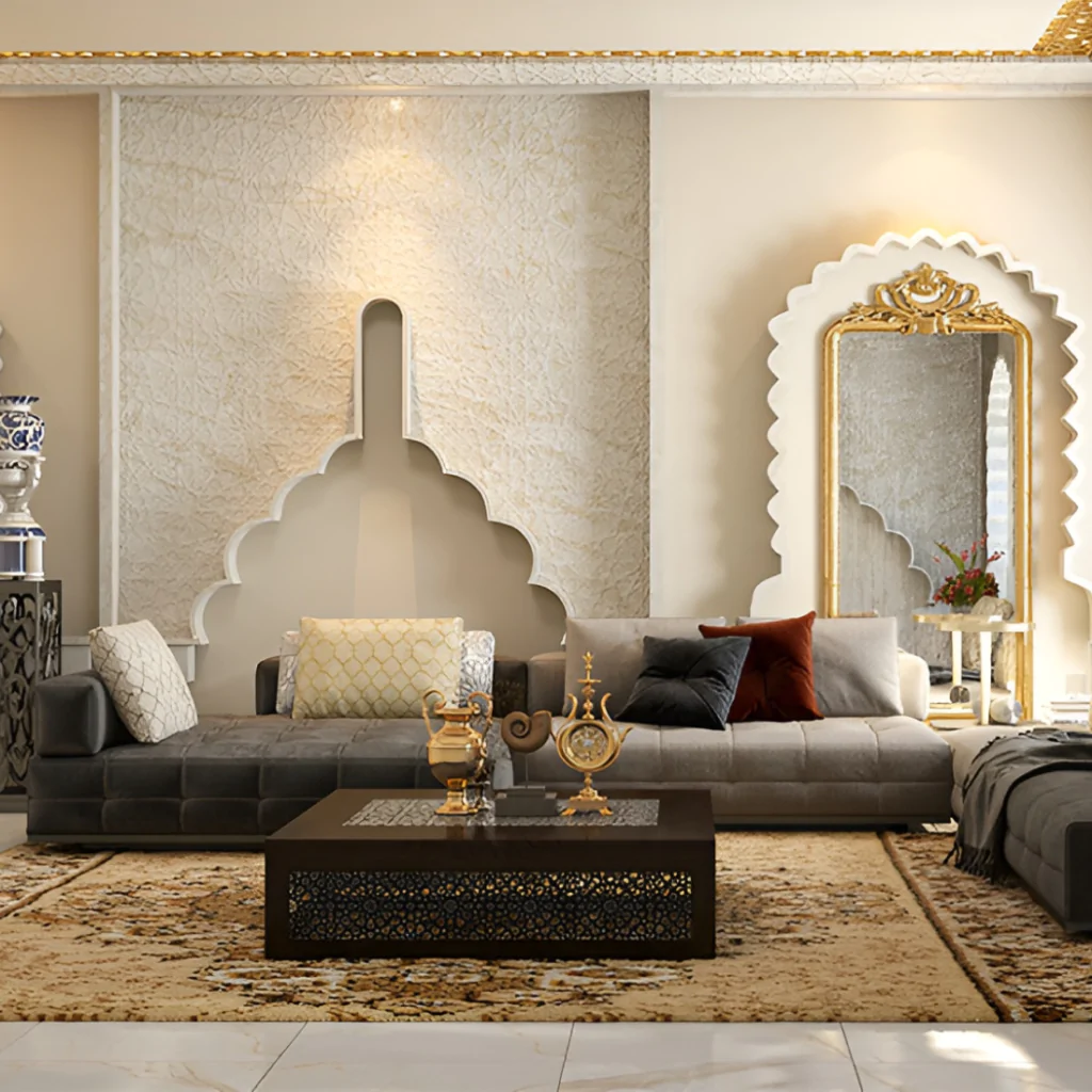 Дизайн-проект вітальні в арабському стилі