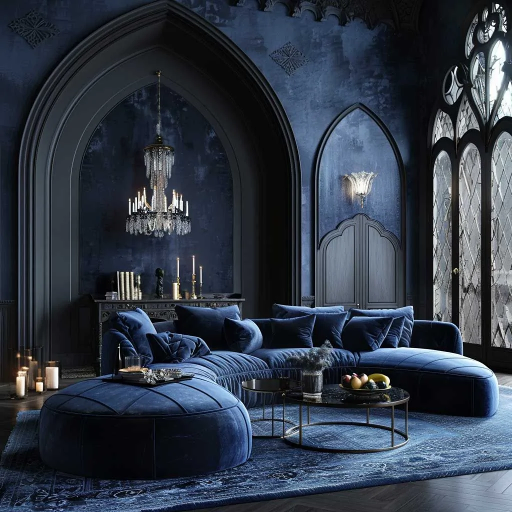 Атмосфера готического интерьера