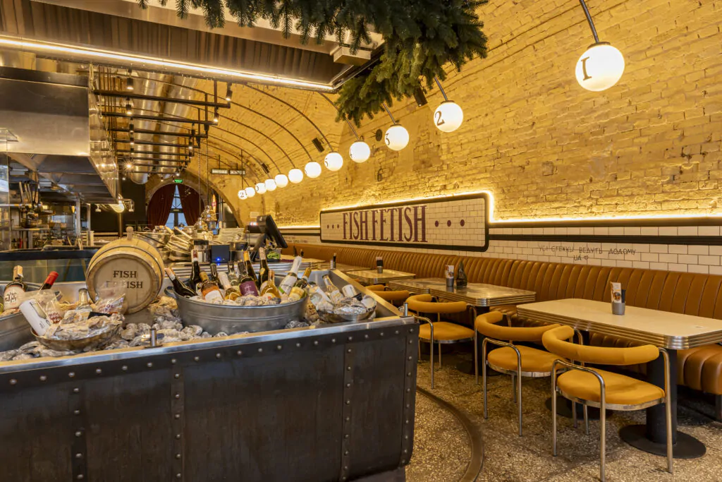 Ремонт рибного ресторану “Fish Fetish”