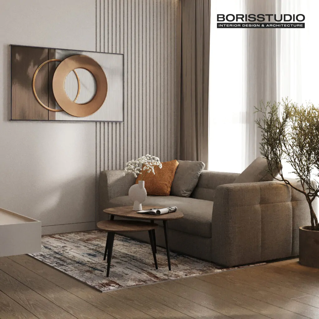 Дизайн інтер'єру зі стильним декором в Буковелі