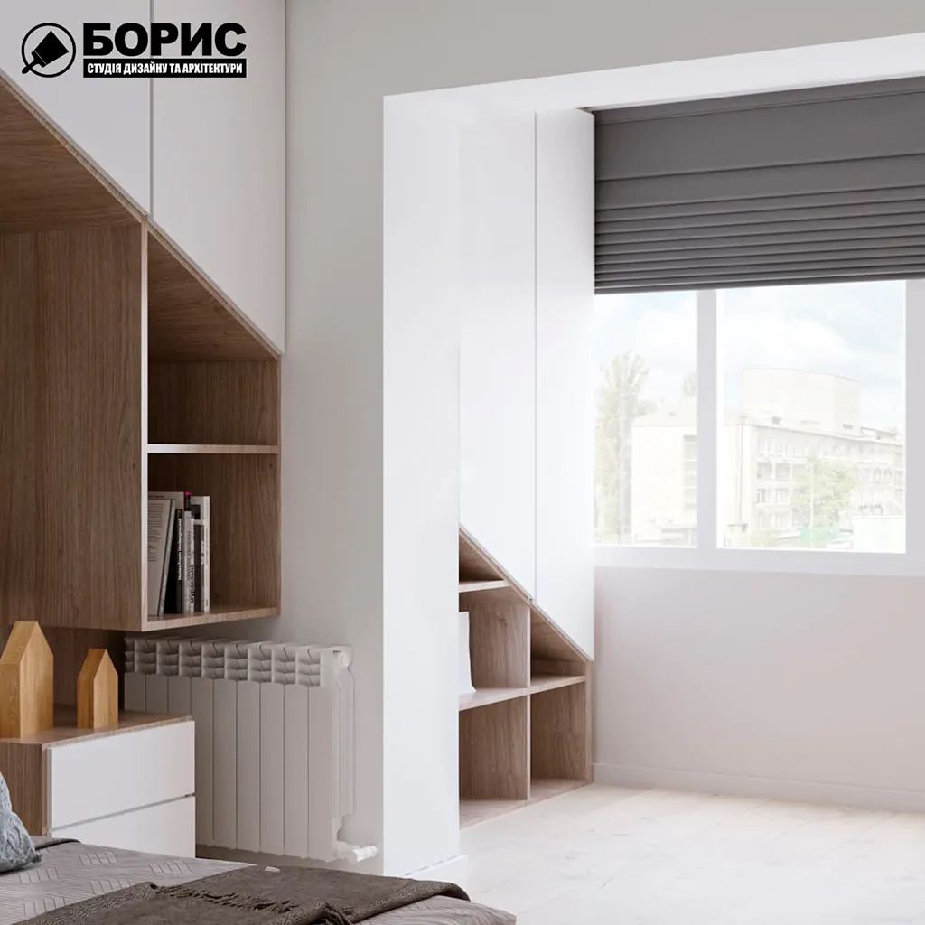 Білий колір в інтер'єрі дитячої кімнати