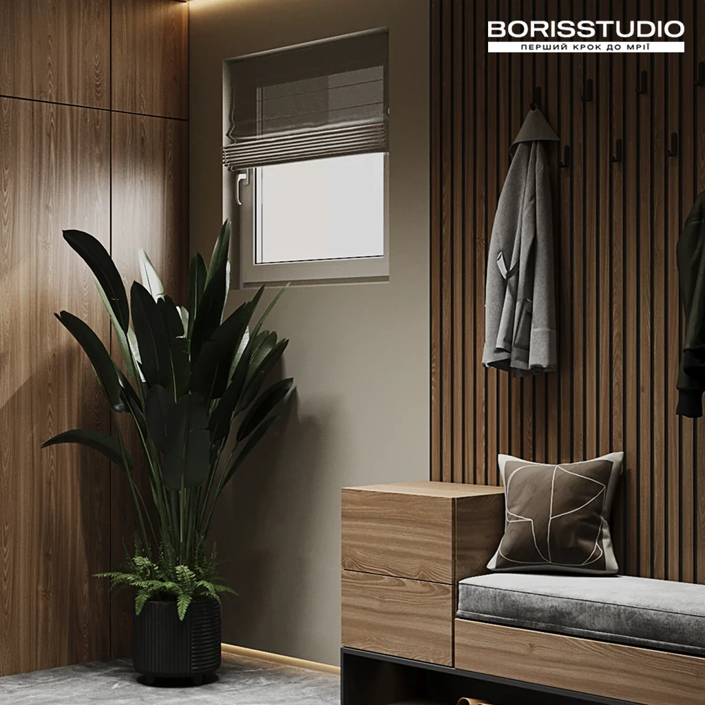 Дизайн эко прихожей