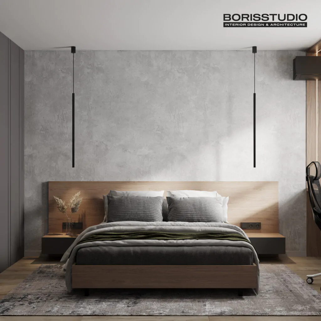 Дизайн інтер'єру спальні для квартири у Києві