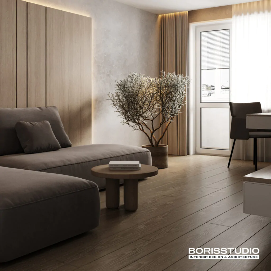 Дизайн інтер'єру вітальні Київ