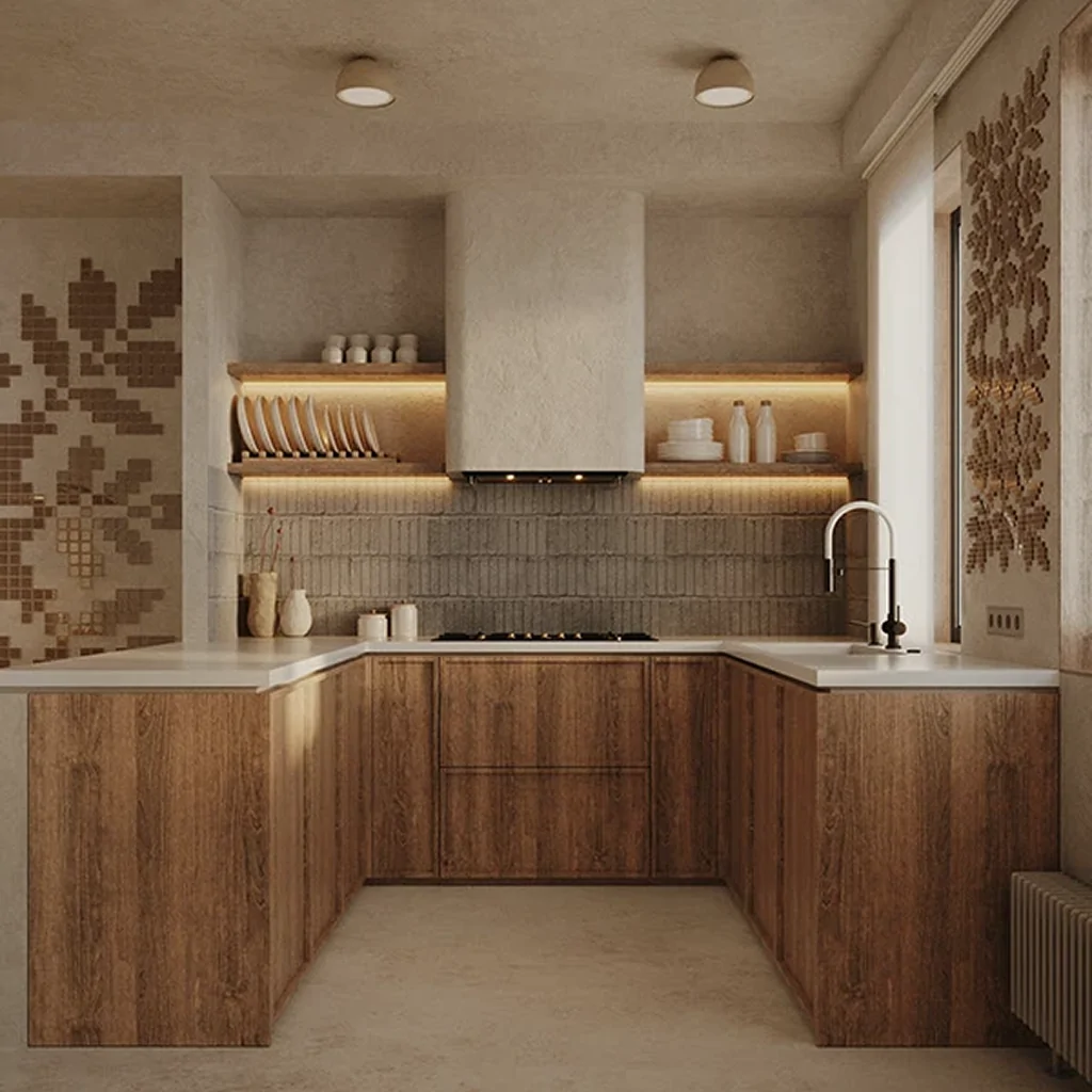 Дизайн кухни с украинской аутентикой