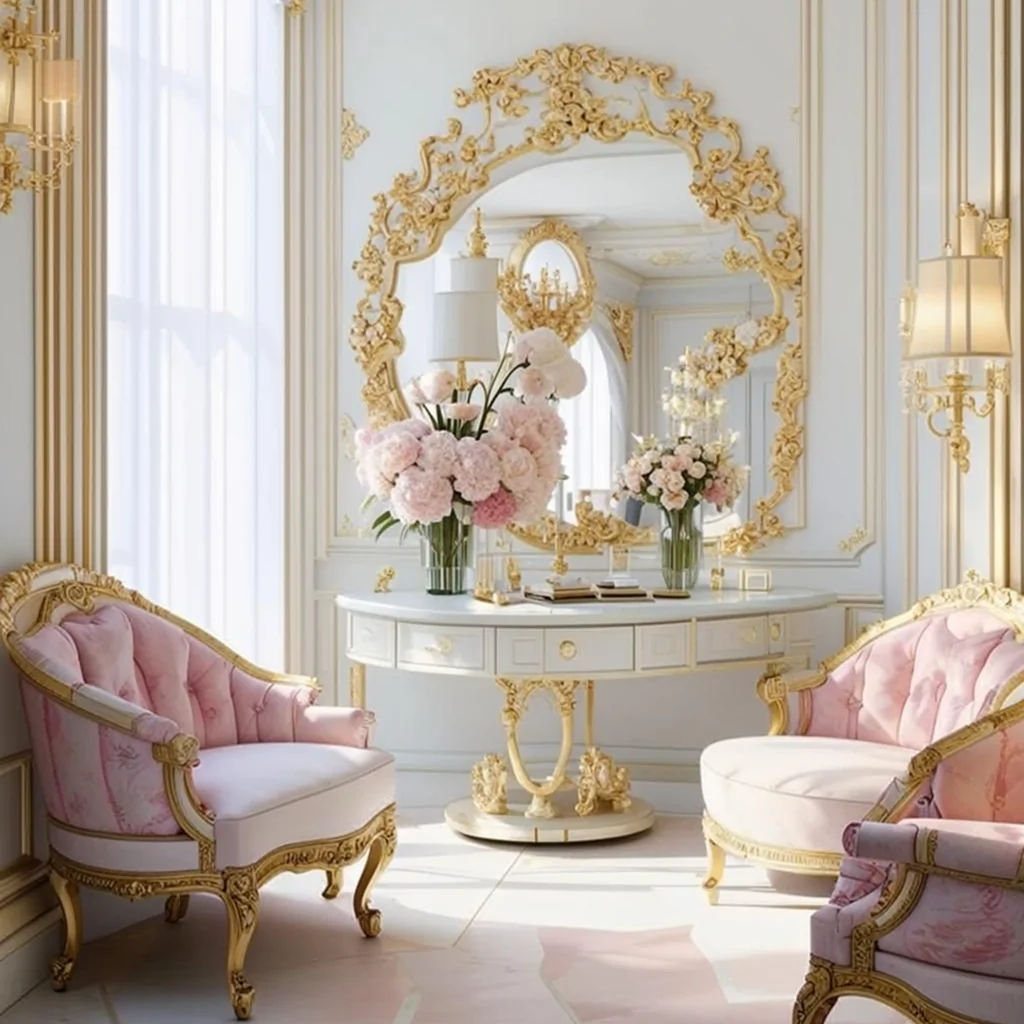 Дизайн квартиры рококо