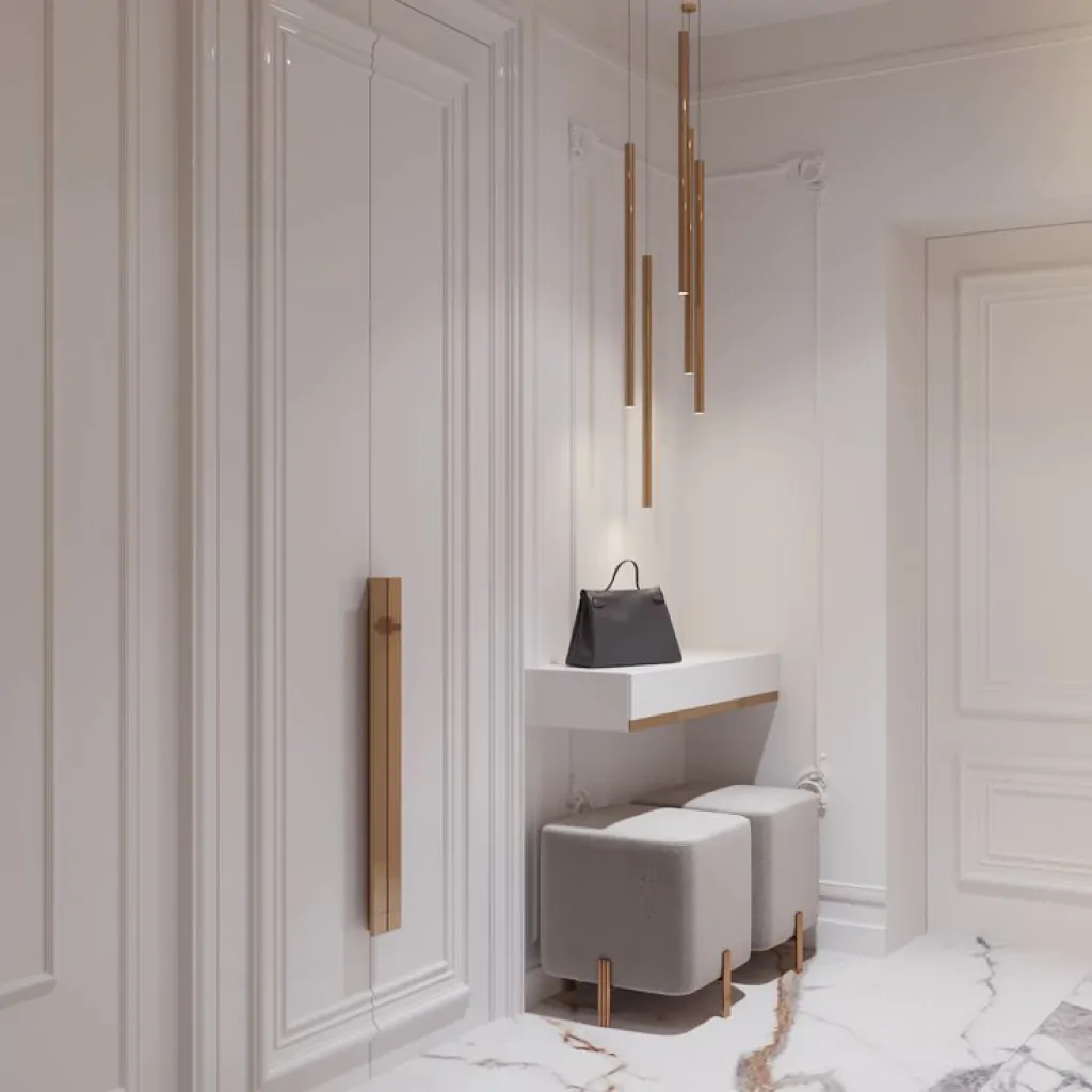 Дизайн інтер'єру передпокою в котеджі