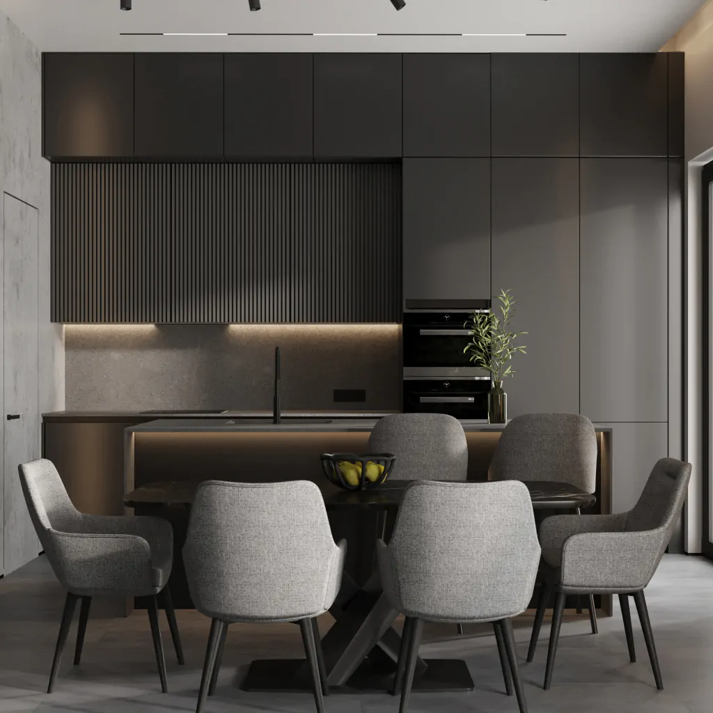 Дизайн виллы в стиле хай-тек