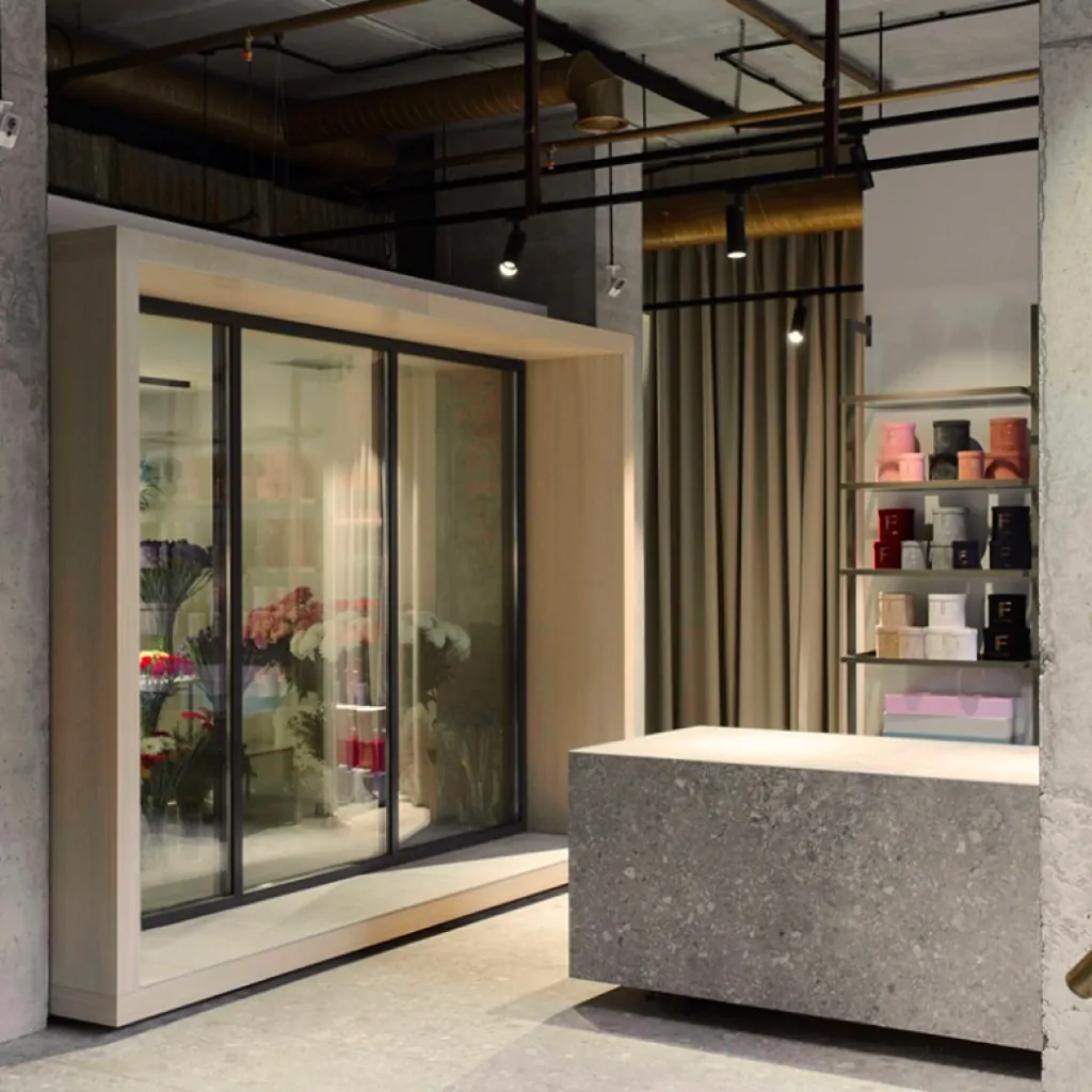 Дизайн цветочных магазинов