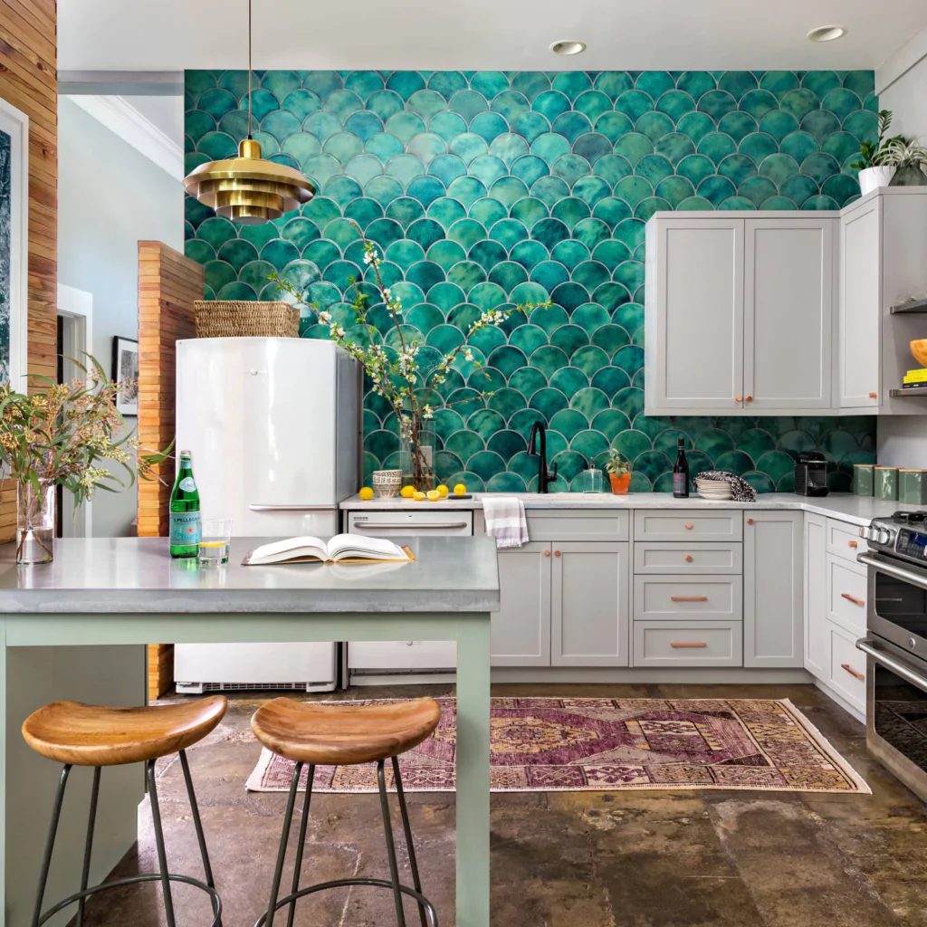 Дизайн інтер'єру кухні у стилі еклектика