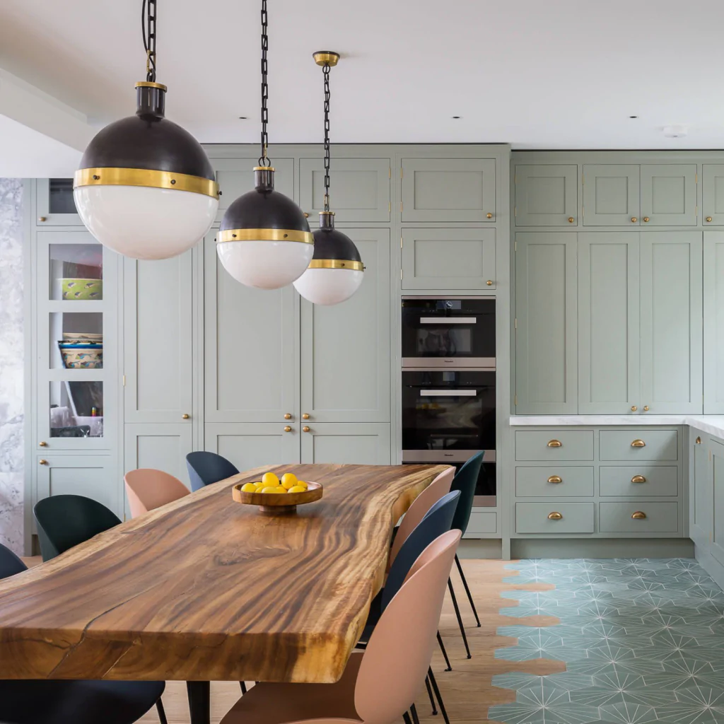 Дизайн-проект інтер'єру кухні у стилі еклектика