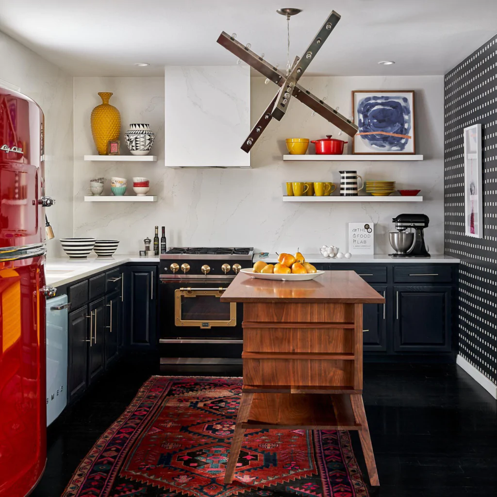 Дизайн-проект кухні у стилі еклектика