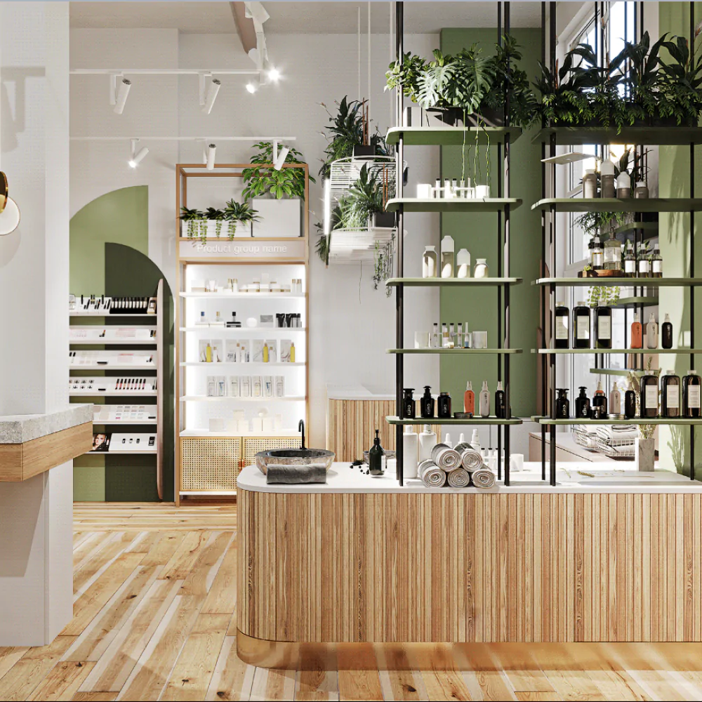 Дизайн-проект магазину в екостилі
