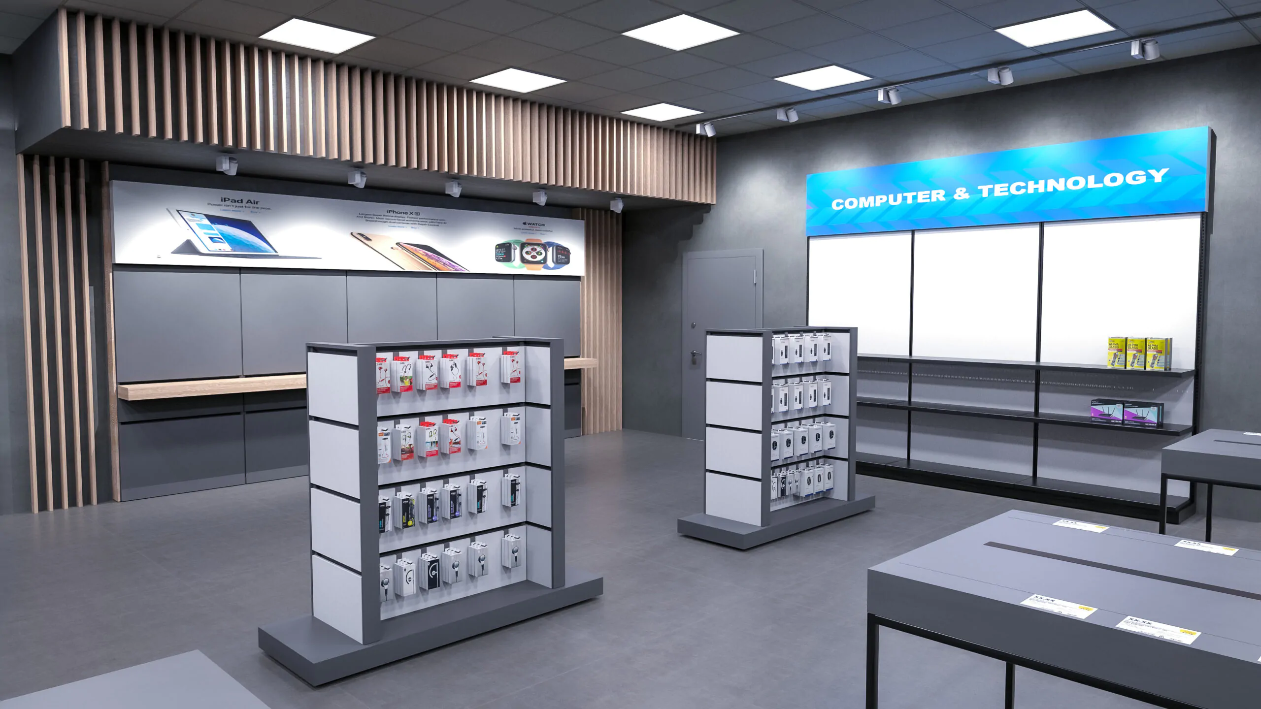 Дизайн-проєкт магазину електроніки №6