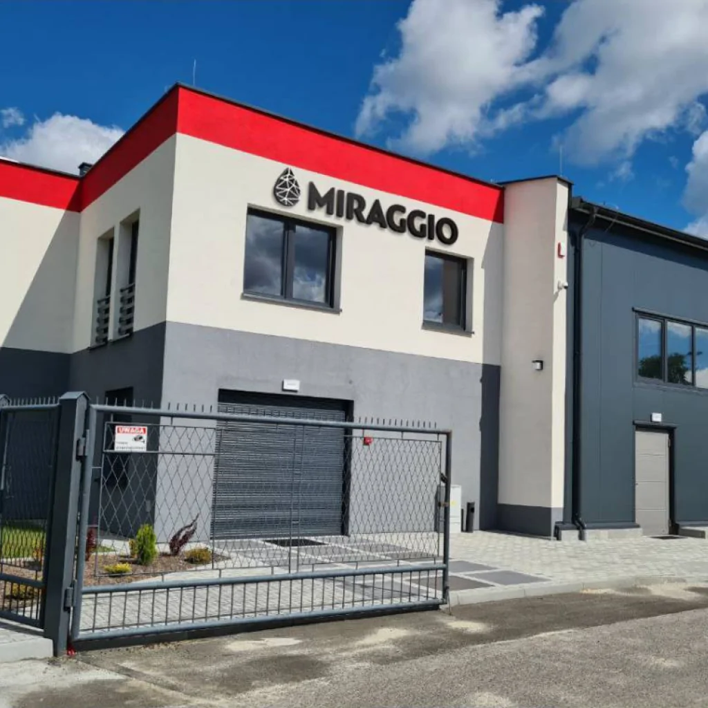 Фасад виробництва MIRAGGIO