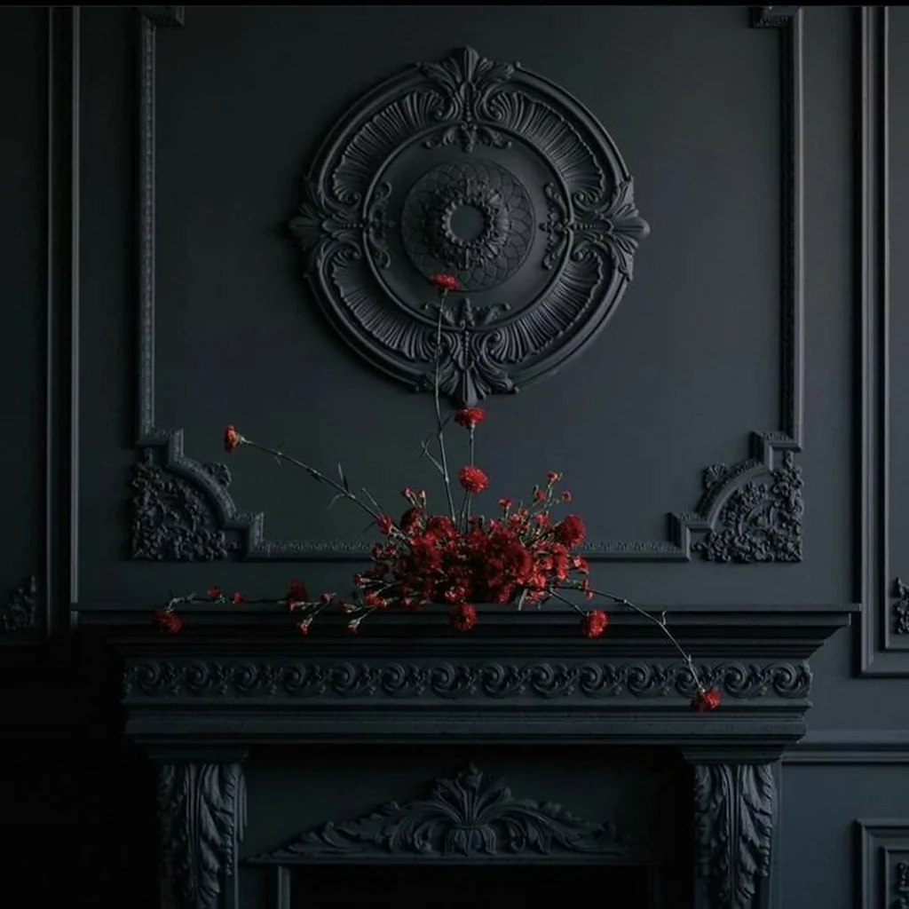 Вітальня в готичному стилі