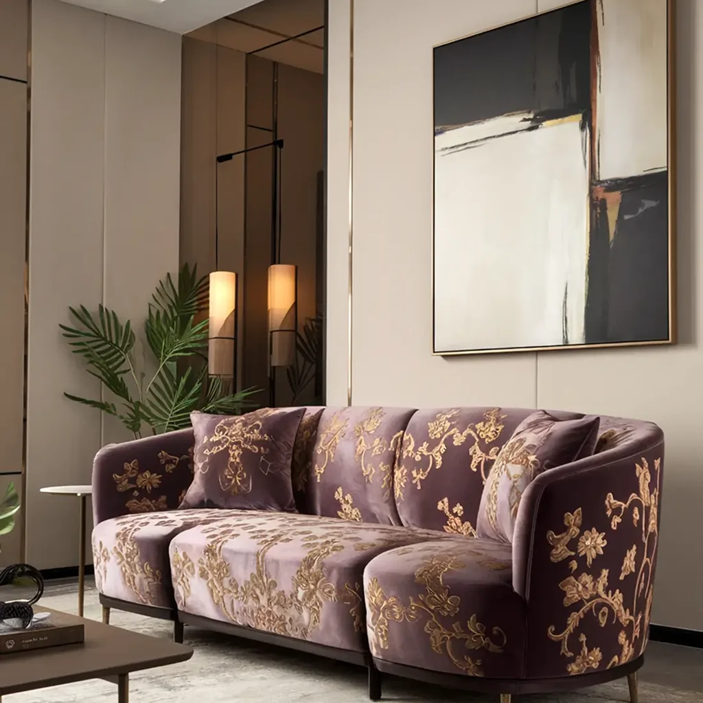 Гостиная в стиле рококо