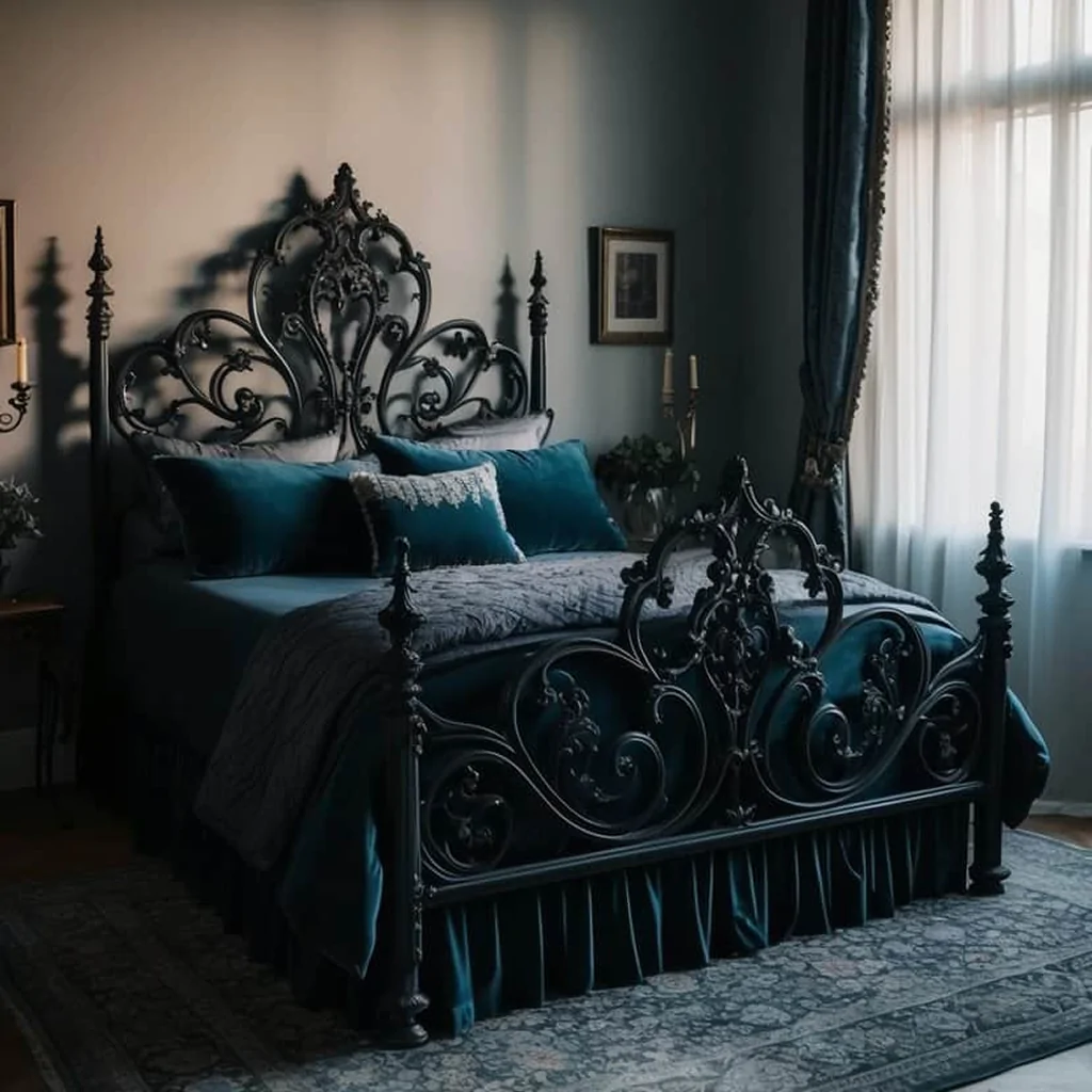 Готичний стиль спальні