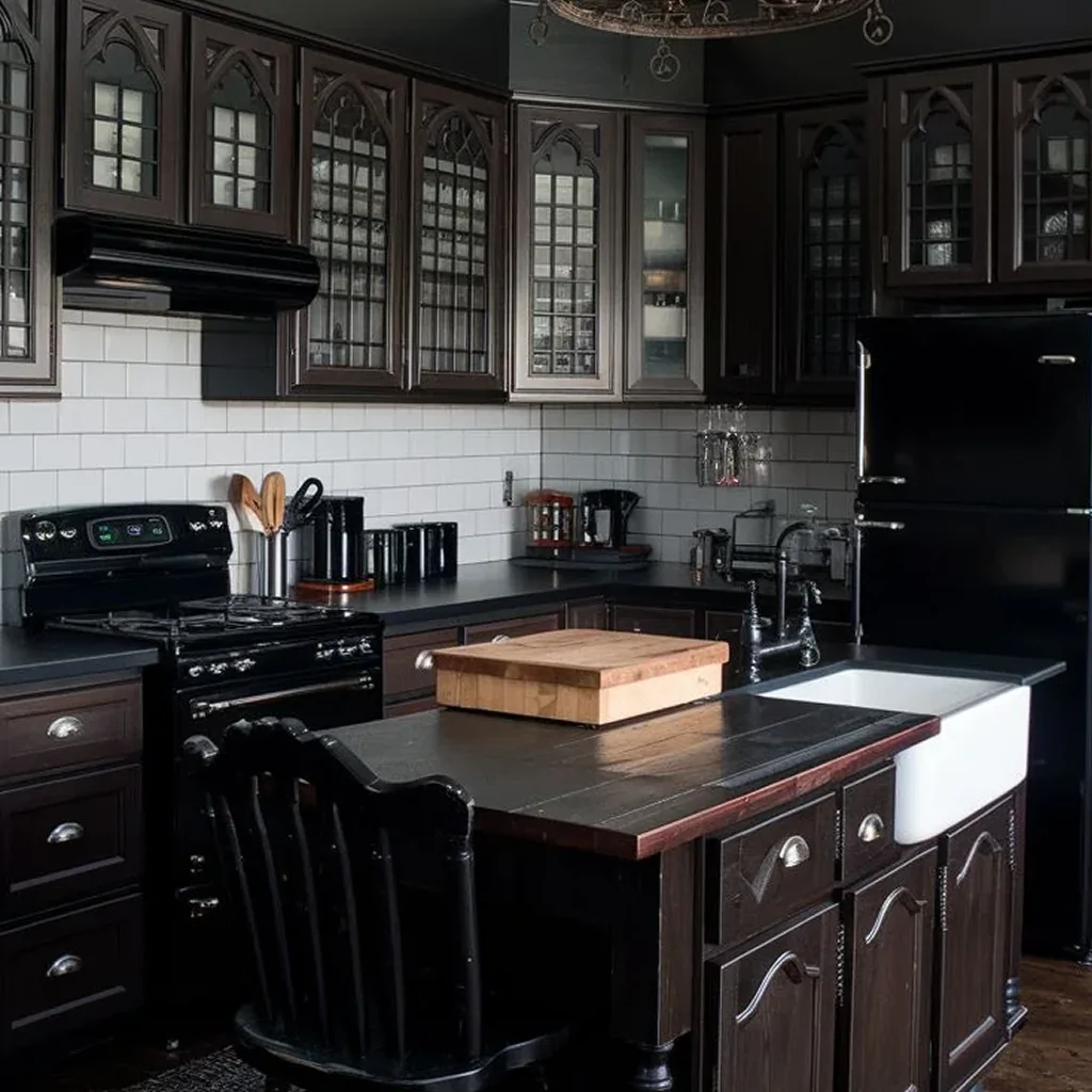 Готична кухня квартира