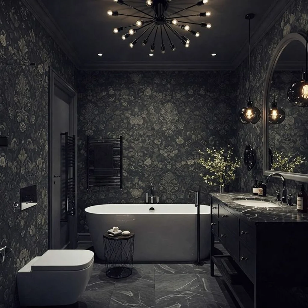 Готична ванна дизайн