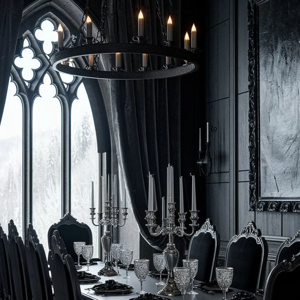 Готичне освітлення у квартирі