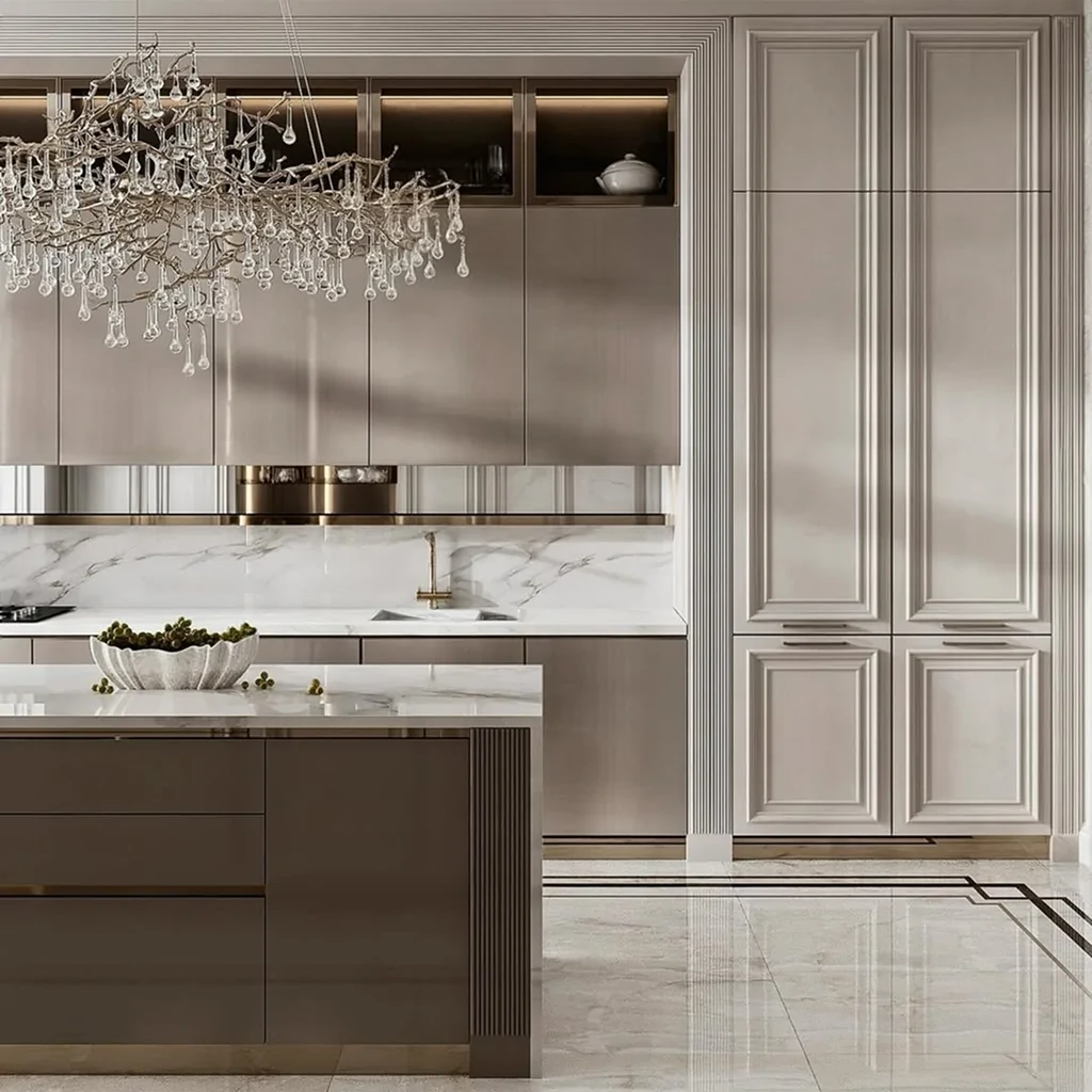 Интерьер кухни модерн