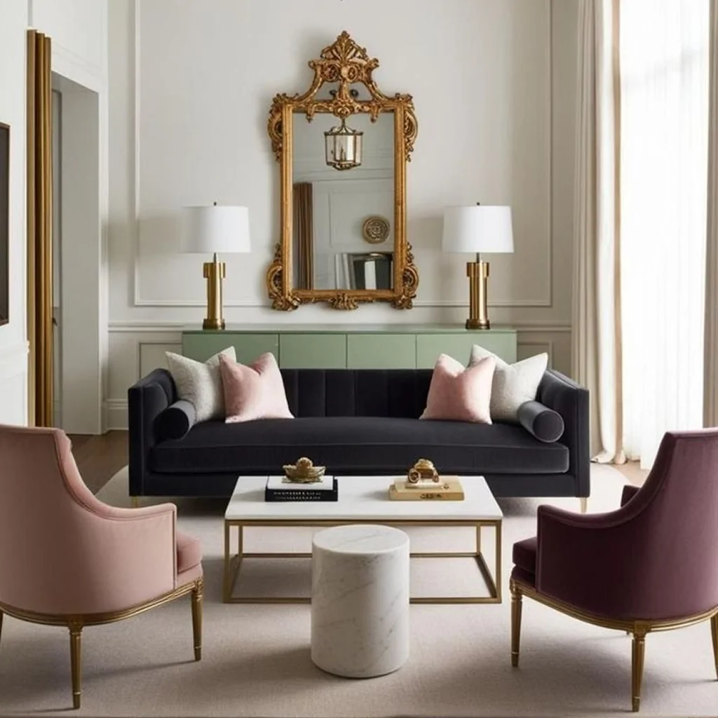 Интерьер в стиле рококо