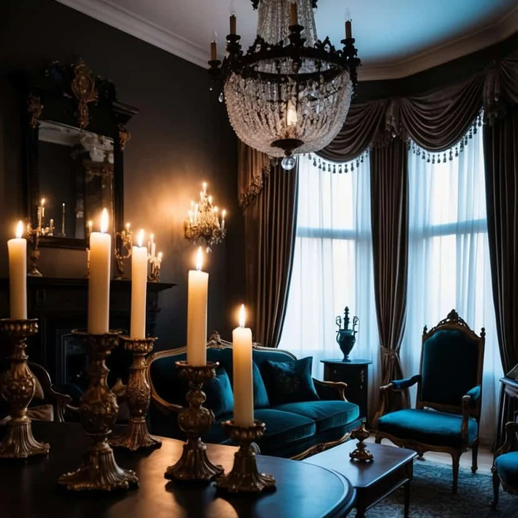 Інтер'єр із готикою