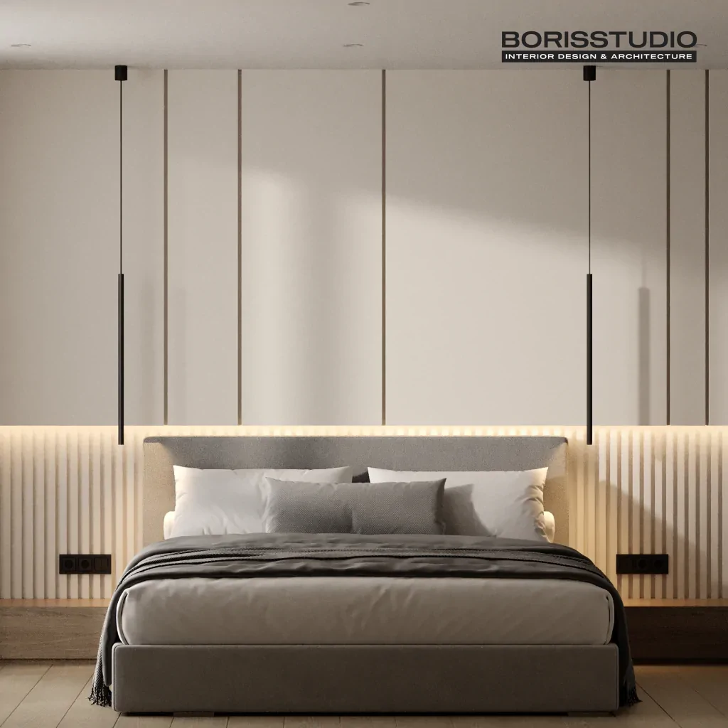 Інтер'єр спальні у стилі мінімалізм