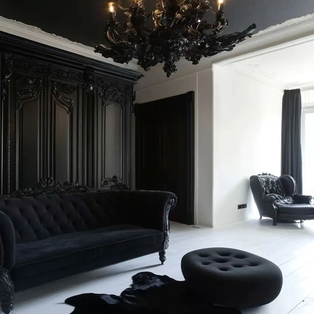 Інтер'єр у готичному стилі