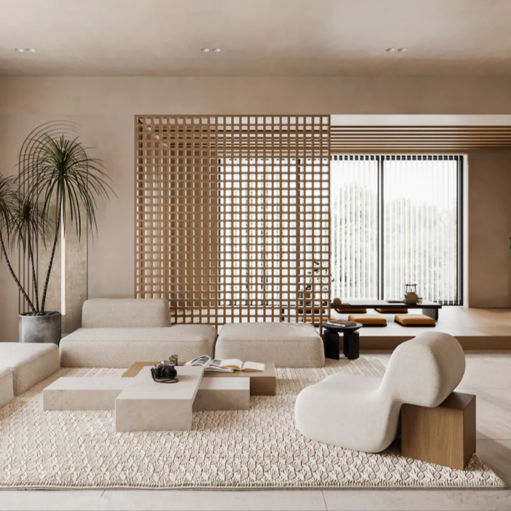 Дизайн-проєкт котеджу в японському стилі