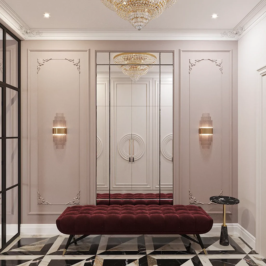 Класика стиль дизайн передпокою