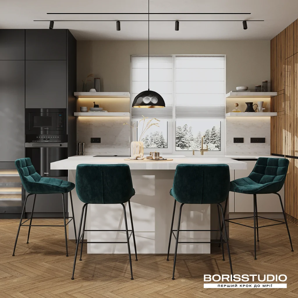 Кухня у скандинавському стилі