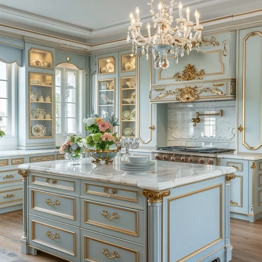 Кухня в стиле рококо